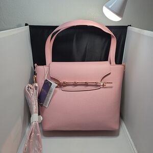 Loungefly Harry Potter Elder Wand Pink Tote Bag NWT